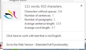 Word Count Extension