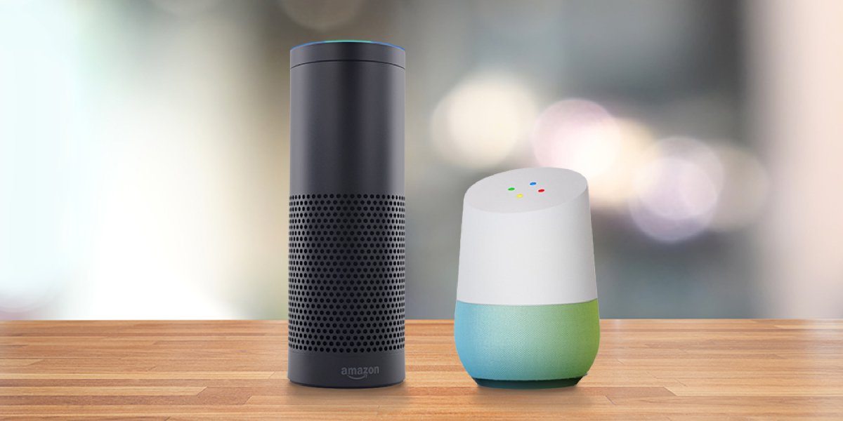 Amazon Echo and Google Home