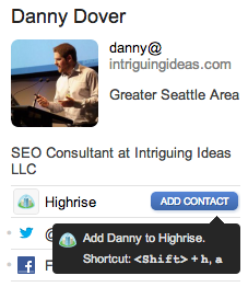 Screen Shot 2012-12-02 at 11.52.43 AM Adding Highrise Contact via Rapportive